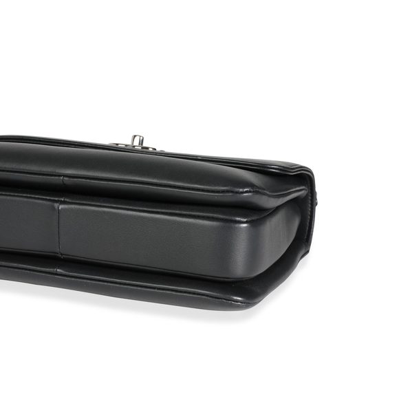 Chanel Black Smooth Calfskin Small Trendy CC Top Handle Flap Bag - Picture 5 of 7